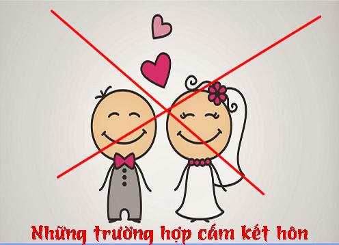 Những trường hợp nào bị cấm kết hôn năm 2020