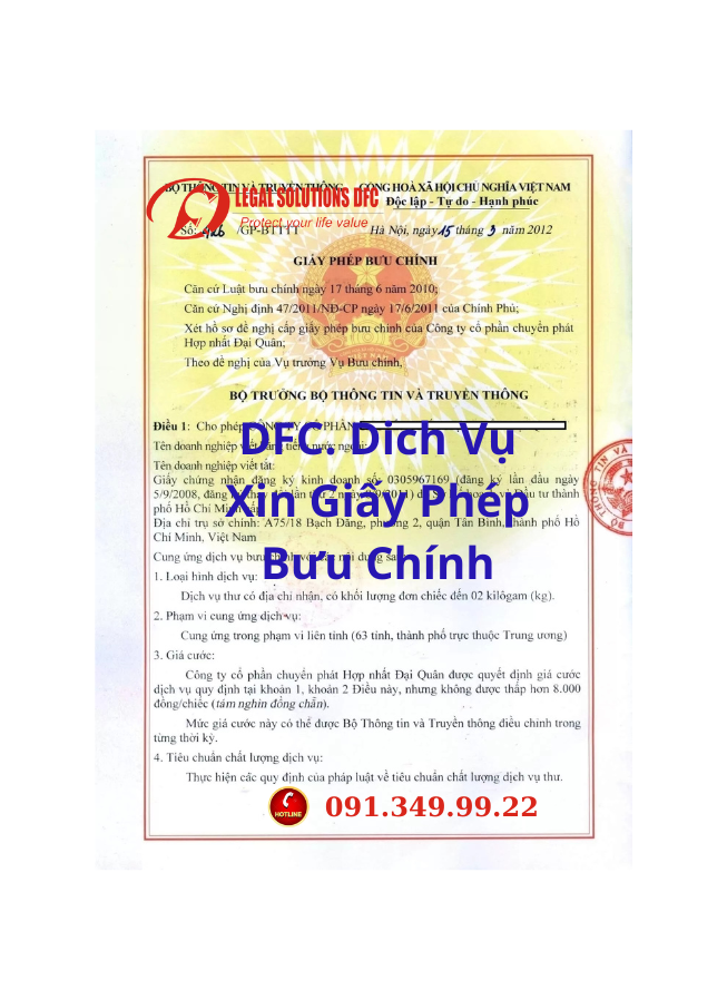 Timeline & Checklist chuẩn bị hồ sơ xin giấy phép bưu chính (rút ngắn thời gian xử lý)