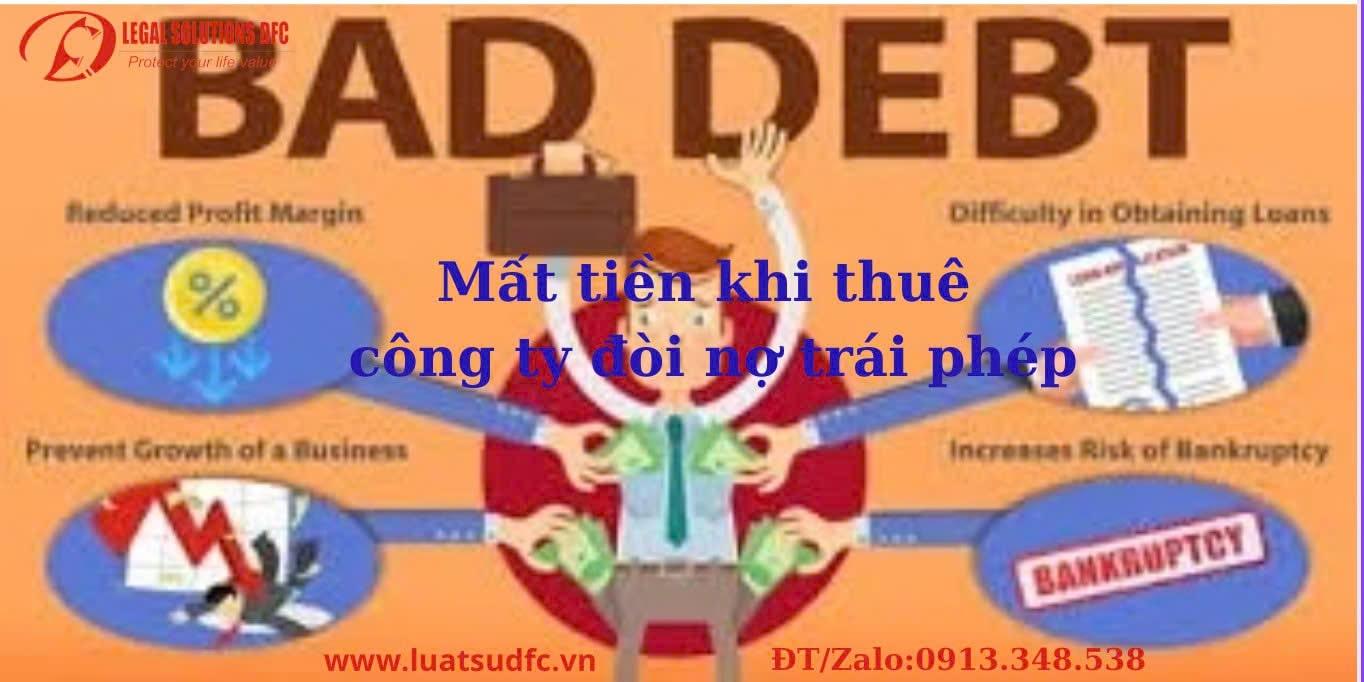 Doanh nghiệp mất hàng trăm triệu vì thuê công ty đòi nợ trái phép – Bài học đắt giá!