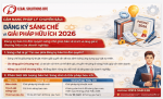 Đăng Ký Sáng Chế 2026: Chiến Lược Thiết Lập Quyền Độc Quyền Và Bảo Hộ Tài Sản Trí Tuệ Tối Ưu